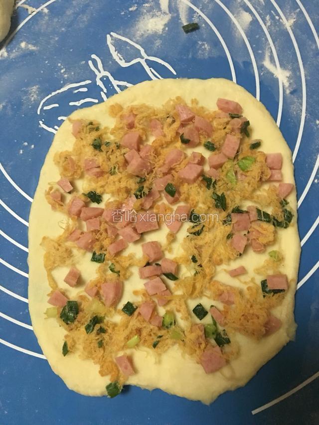 放满肉松