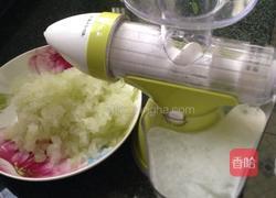 快手菜 蜂蜜冬瓜汁的做法图解3