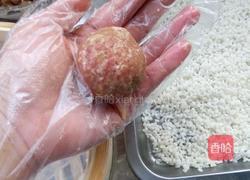 珍珠丸子的做法图解4