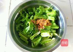 麻酱苦菊的做法图解4