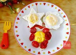 花样煎蛋的做法图解1