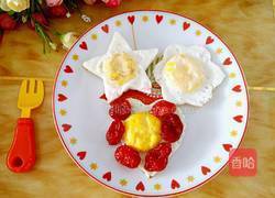 花样煎蛋的做法图解6