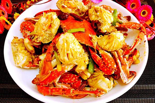 炒蟹的精选做法