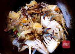 香辣炒蟹的做法图解6