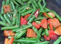 辣椒炒豆角的做法图解6