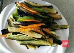 鱼香茄条的做法图解3