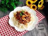 香辣猪肉香菇拌面的做法[图]