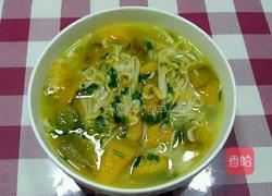 南瓜虾米面的做法图解6