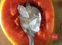 木瓜炖奶的做法图解3