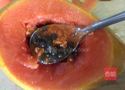 木瓜炖奶的做法图解2