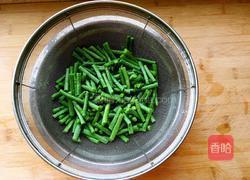 蒜泥豇豆的做法图解3