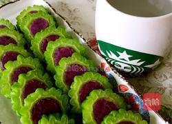 苦瓜紫薯饼的做法图解7