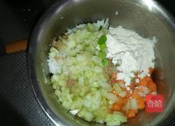 黄瓜爱心大米饼的做法图解2