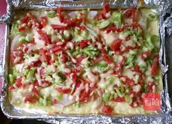 鸡蛋饼披萨的做法图解2