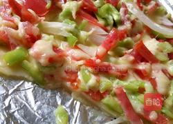 鸡蛋饼披萨的做法图解3