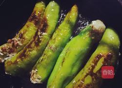 肉酿虎皮青椒的做法图解13