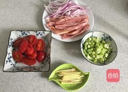 橄榄菜培根意大利面的做法图解2