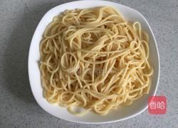 橄榄菜培根意大利面的做法图解7