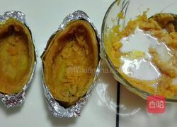 芝士焗红薯的做法图解4