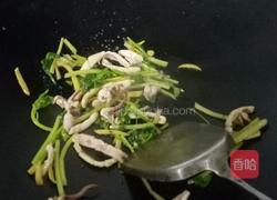 芹菜炒干鱿的做法图解10