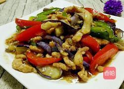 肉丝炒茄丝的做法图解5