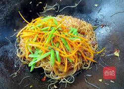 葱香双丝炒米粉的做法图解9