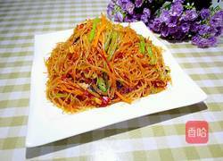 葱香双丝炒米粉的做法图解11