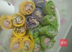 彩色蔬菜煎饼的做法图解7