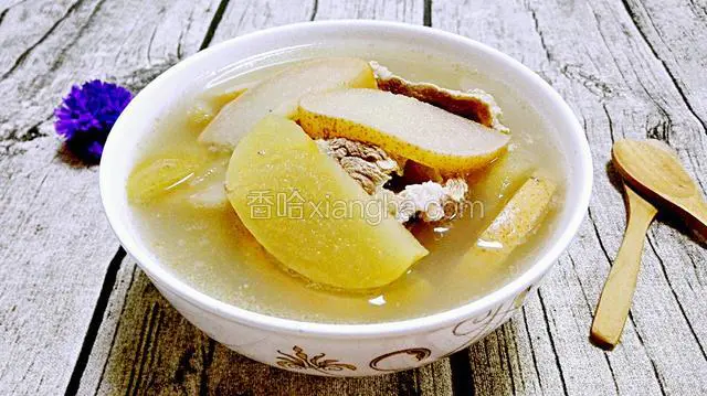 苹果蜜梨瘦肉汤