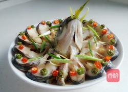 清蒸孔雀开屏鱼的做法图解13