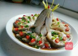 清蒸孔雀开屏鱼的做法图解16