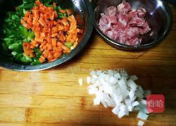 猪肉青椒打卤面的做法图解2