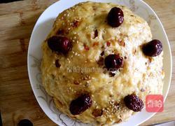 红枣枸杞红糖糕的做法图解7