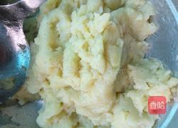 芝士焗火腿土豆泥的做法图解2