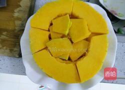 百合蒸南瓜的做法图解3