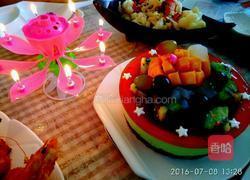 彩虹慕斯蛋糕（6寸）的做法图解14