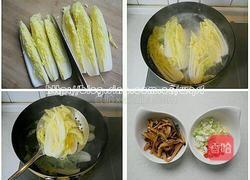 松茸扒娃娃菜的做法图解2