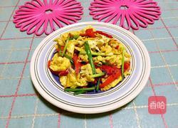 红椒炒鸡蛋的做法图解5