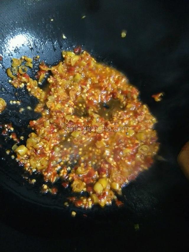 炒出香味关火