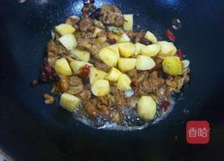 小土豆烧肥肠的做法图解8