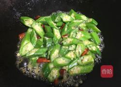秋葵炒肉丝的做法图解9