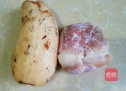 藕片炒肉丝的做法图解1