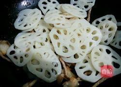 藕片炒肉丝的做法图解7