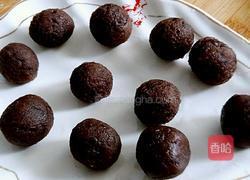 南瓜糯米芝麻饼的做法图解6