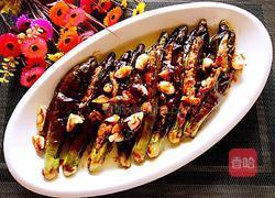 蒜香烧茄盒的做法图解11