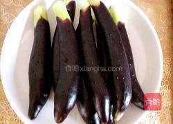 蒜香烧茄盒的做法图解1