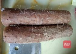 鸡蛋火腿山药的做法图解1