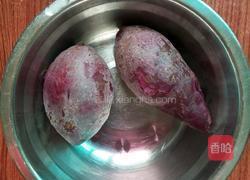 蜂蜜紫薯泥的做法图解2
