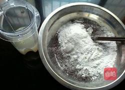 黑米发糕的做法图解2