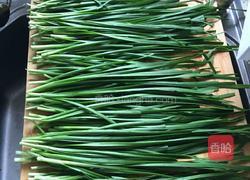 韭菜鸡蛋素饺子的做法图解1